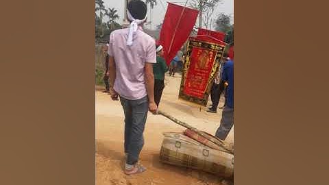 Đám ma dân tộc tày. Định hóa thái nguyên  Oc tồng.