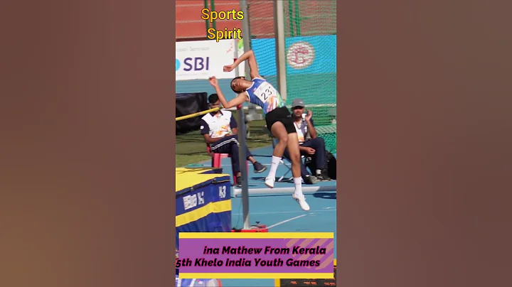 Youth Girls High JUmp In 5th Khelo India #shorts