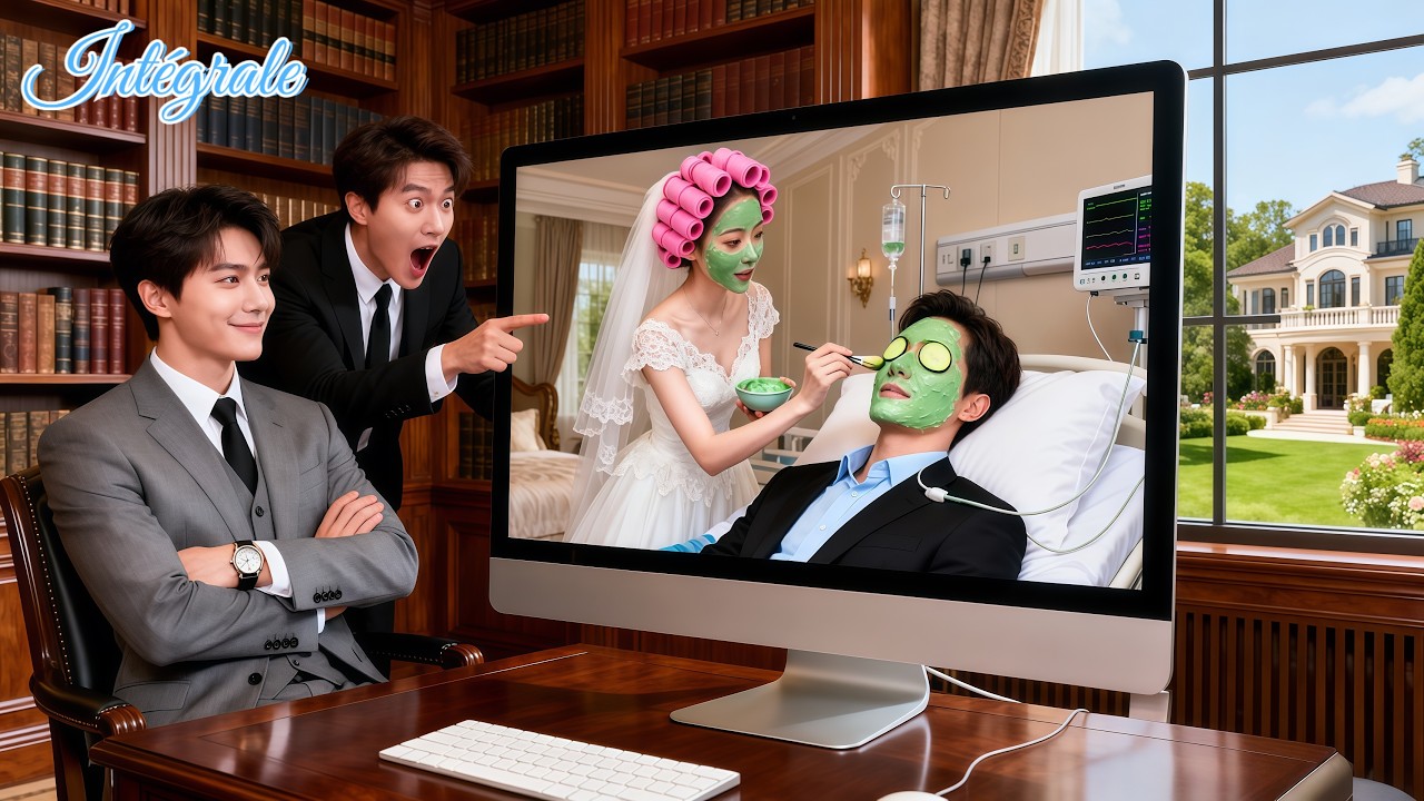 CEO après 10 ans de coma vérifie caméras—choqué: seule fiancée imposée l’a soigné! Il succombe!