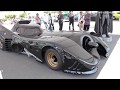 バットモービルが凄まじいエンジン音を鳴らし爆走！ Batmobile Batman Japan バットマン カスタムカー サムライコスメチック