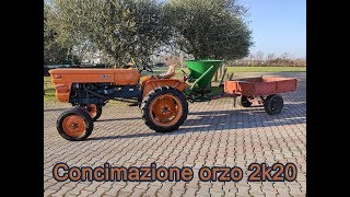 [OLD STYLE] FERTILIZZAZIONE ORZO 2k20 CON FIAT250 by FMARCO95
