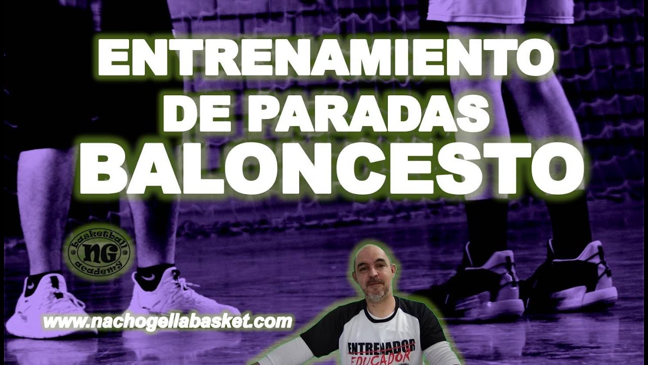 ENTRENAMIENTO DE PARADAS EN BALONCESTO