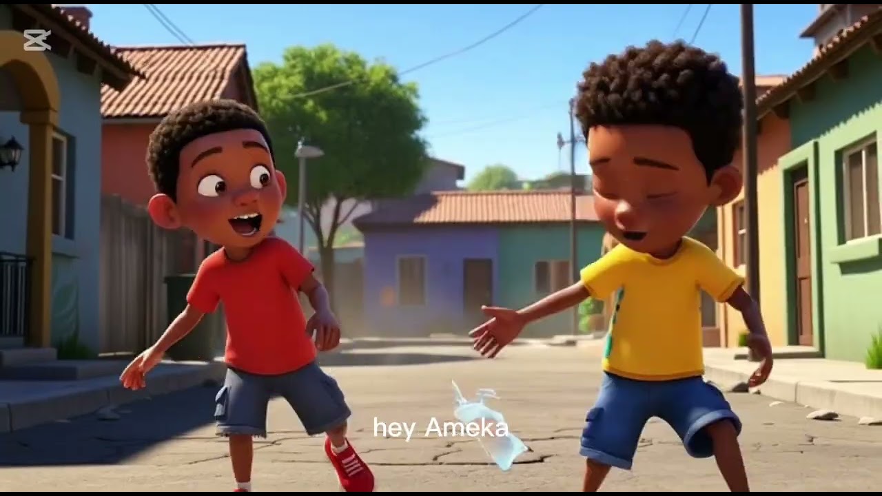 Emeka the little playful boy