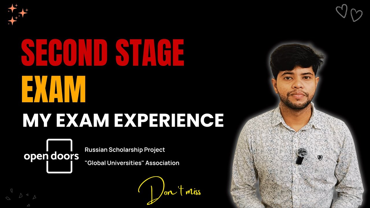 How to Pass the Open Doors Second Stage Exam | My Exam Experience | Proctored Exam Rules | Guideline