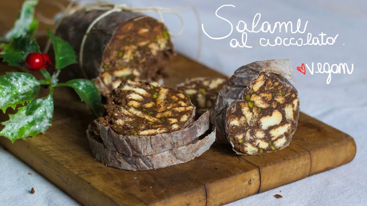 SALAME AL CIOCCOLATO VEGAN 🌱 | facile e veloce