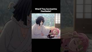 What If Obanai & Mitsuri Survived the Final Battle? 🥹❤️ #demonslayer #tanjiro #mitsuri