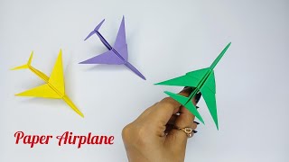 DIY PAPER AIRPLANE / Paper Crafts For School / Paper Craft / / Paper Craft New