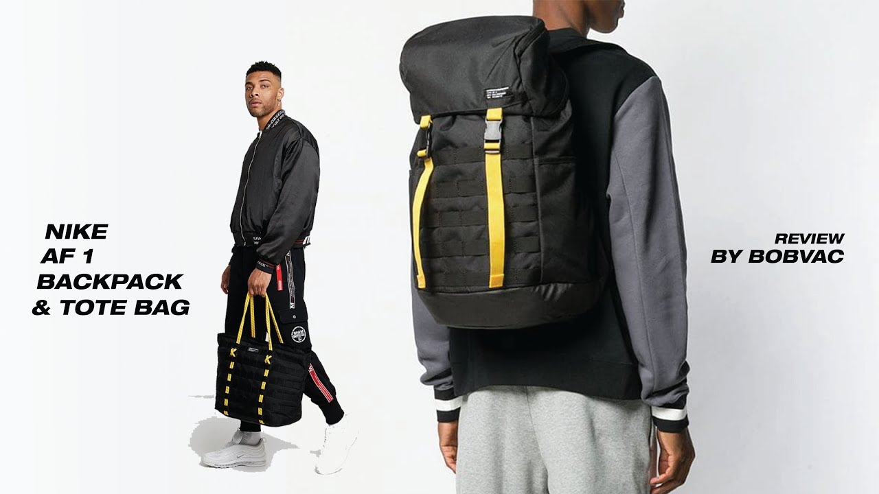 Nike AF-1 Backpack \u0026 Tote Bag [Review 