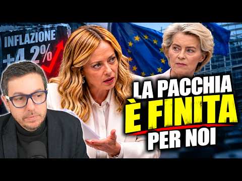 Video MELONI CHIEDE AIUTO A VON DER LEYEN | INFLAZIONE +4,2%