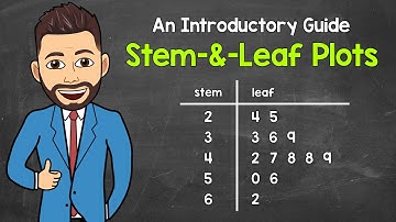 Stem-and-Leaf Plots | An Introductory Guide | Math with Mr. J