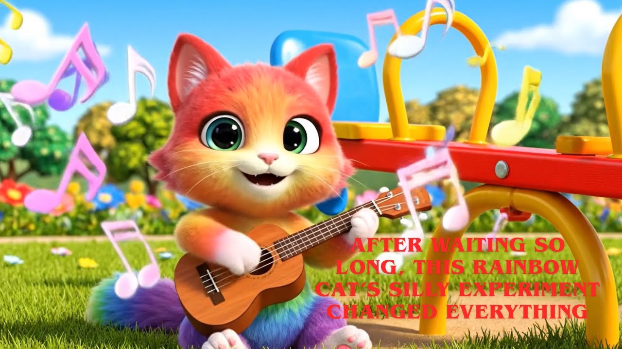 After Waiting So Long, This Rainbow Cat’s Silly Experiment Changed Everything