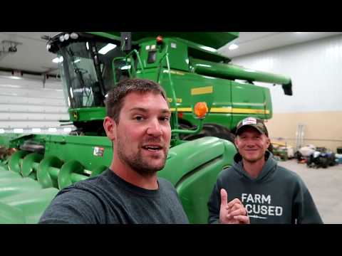 We Added 100 Horsepower to our John Deere Combine!!