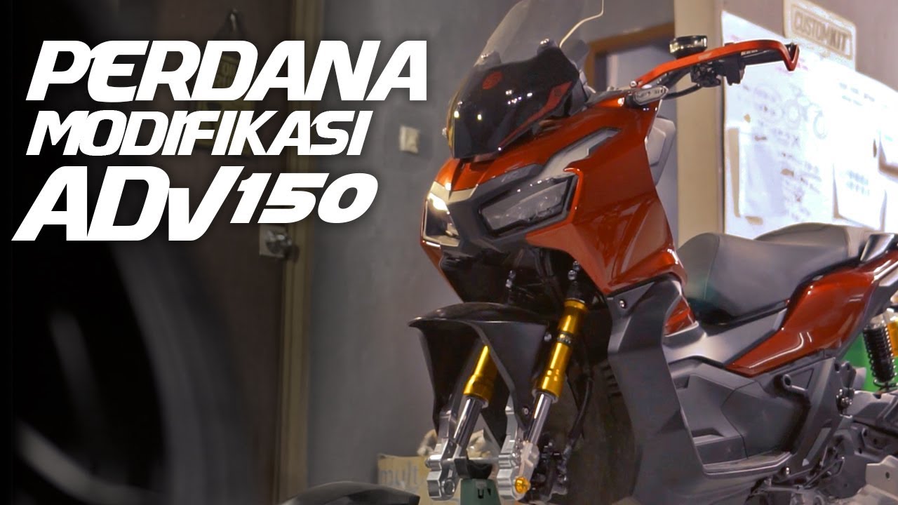 Modifikasi Honda Adv 150 Perdana Atenxkatros Youtube