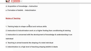 Teaching aptitude Part 3 | Aim, Modes, Factor affecting Teaching | in English