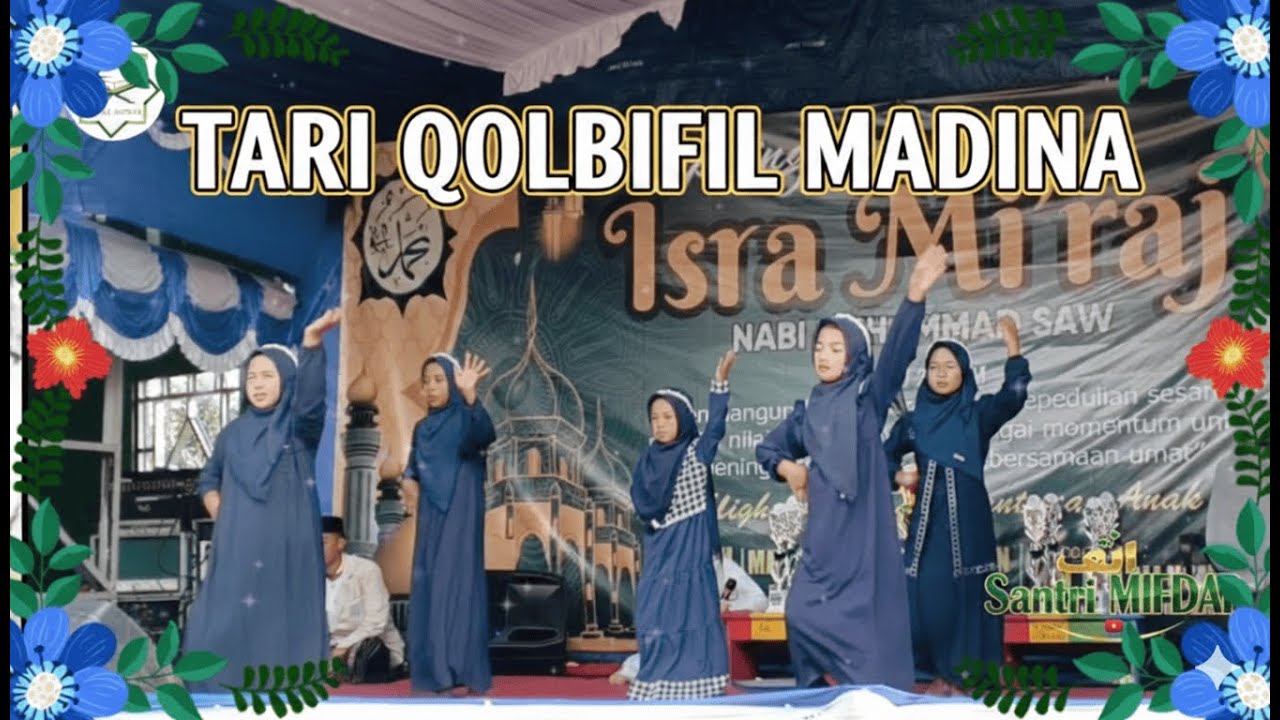QALBI FIL MADINAH || Kreasi Tari Islami || Maher Zain