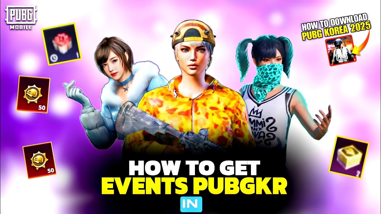 HOW TO GET EVENTS IN PUBG KR - PUBG KR EVENTS NOT SHOWING PROBLEM FIX