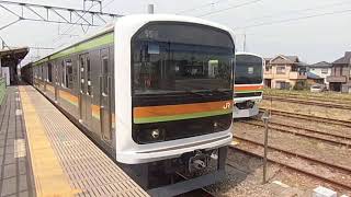 209系3100番台ハエ71編成高麗川発車