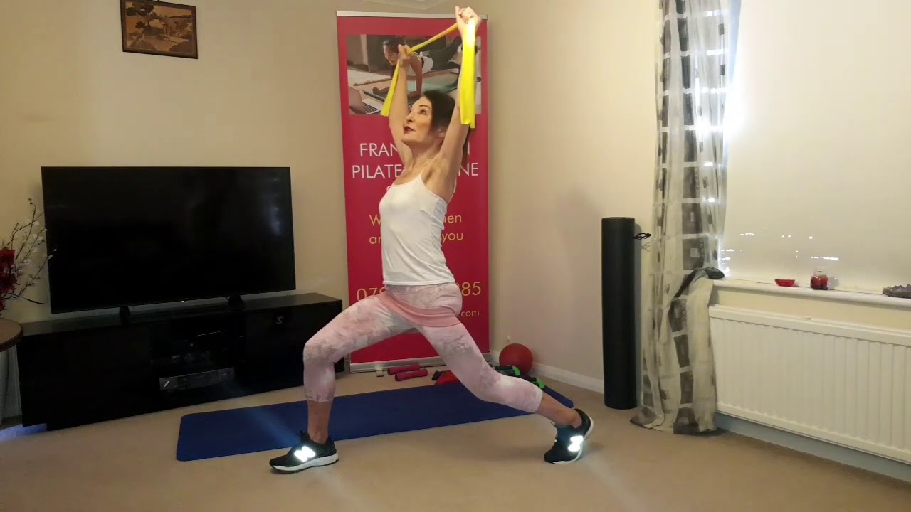 Pilates with Challenging Options. Focus Back & Hip Mobility