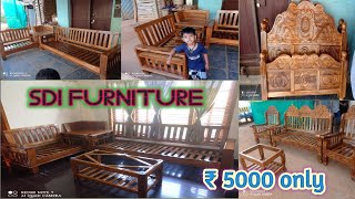 wooden cot and sofa degin wholsel prize SDIFurniture