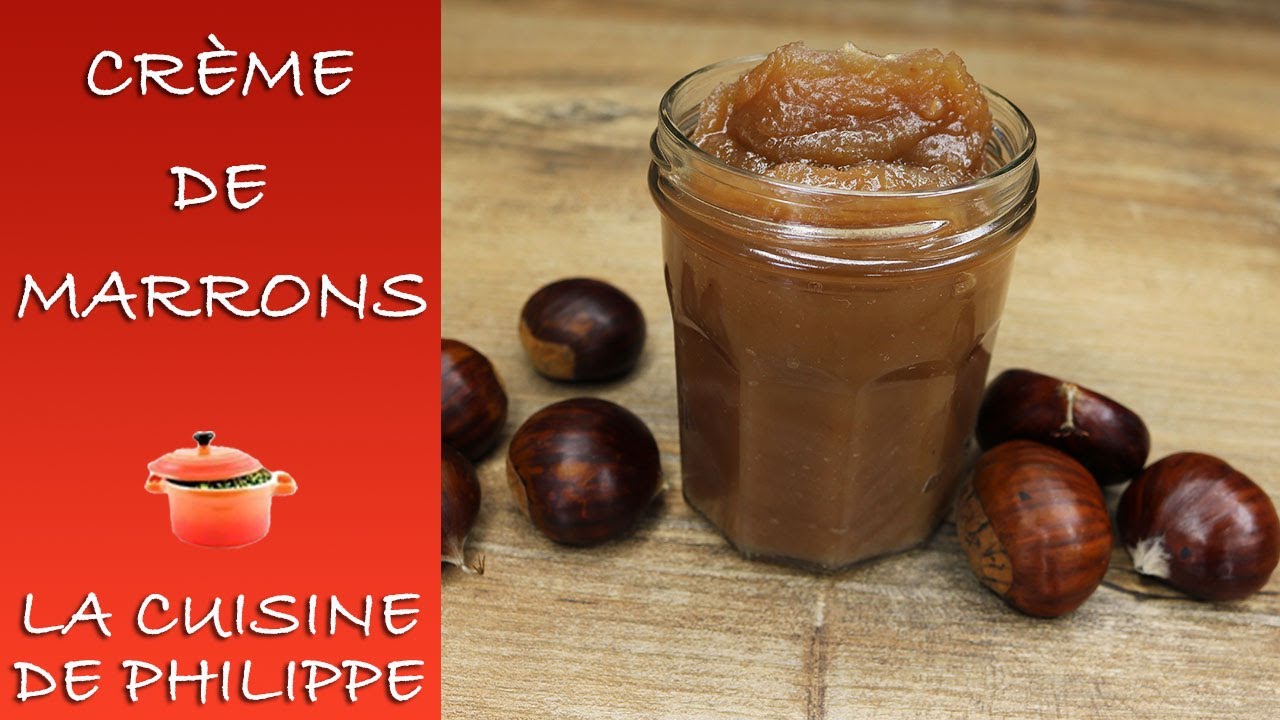 Crème de marrons 