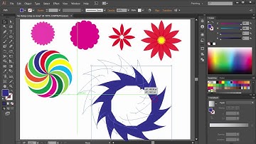 Bài 6. Hướng dẫn thực hành công cụ xoay Rotate trong Adobe Illustrator