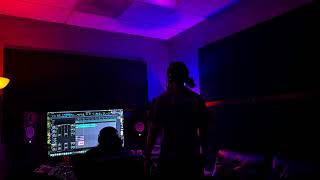 Professional studio session! Brainstorming & Rehearsing for my next #KODENXME4 song!!   