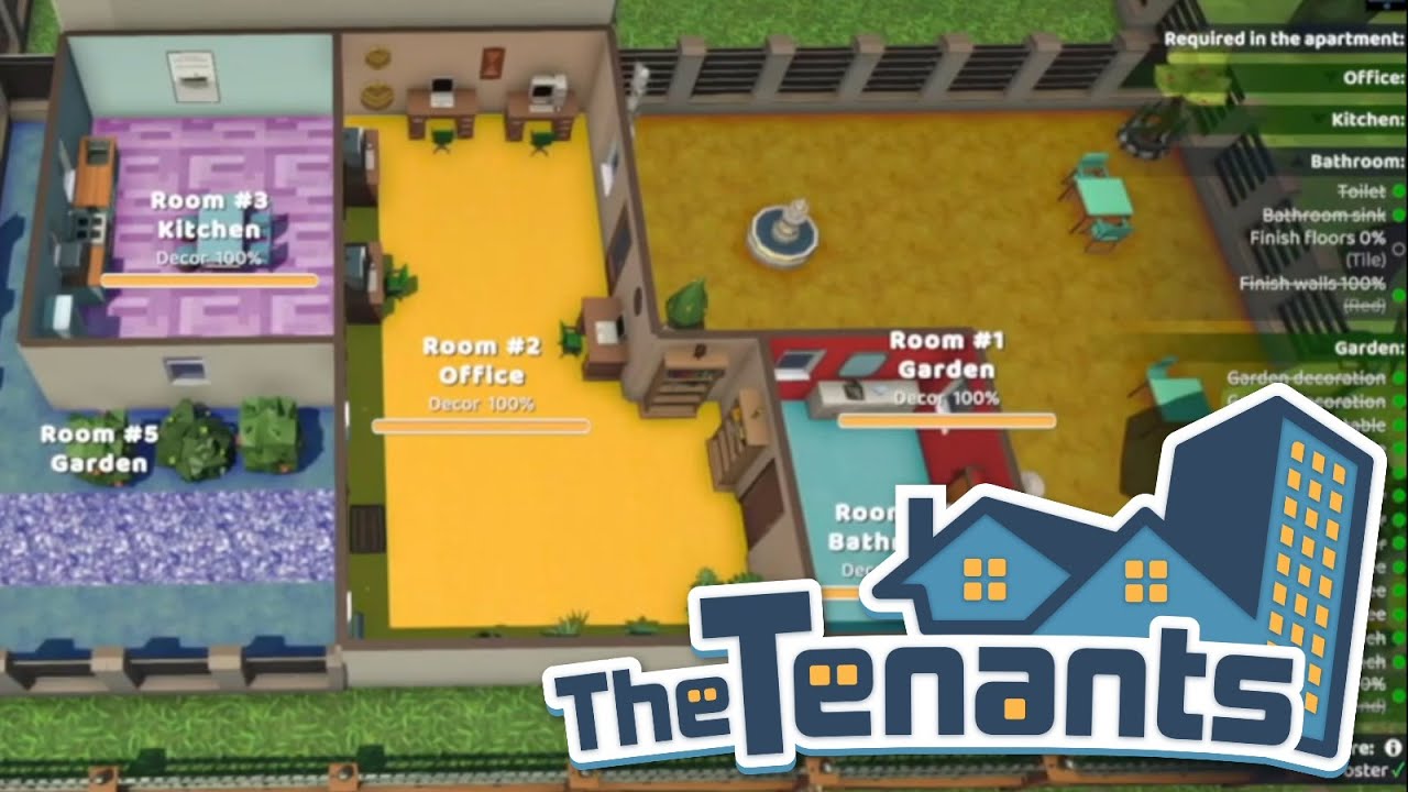 The Tenants Rackets The Tenants: early access Suburbs gameplay - YouTube