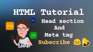 Detailed explain Head Section with  meta tags |complete one video 2021