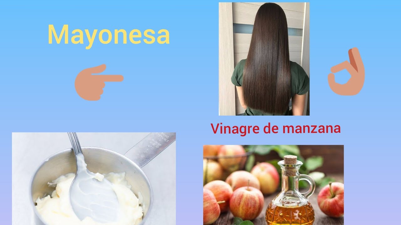 postre Informar Simular Mascarilla de Mayonesa y vinagre de Manzana para el cabello a prueba  😬😬😬😅❤ - YouTube