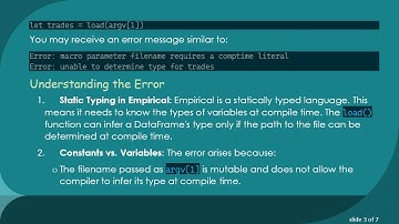 Understanding Why You Can