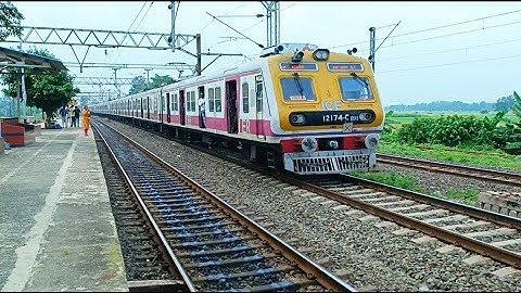 NEW ICF EMU BARDDHAMAN-HOWRAH LOCAL