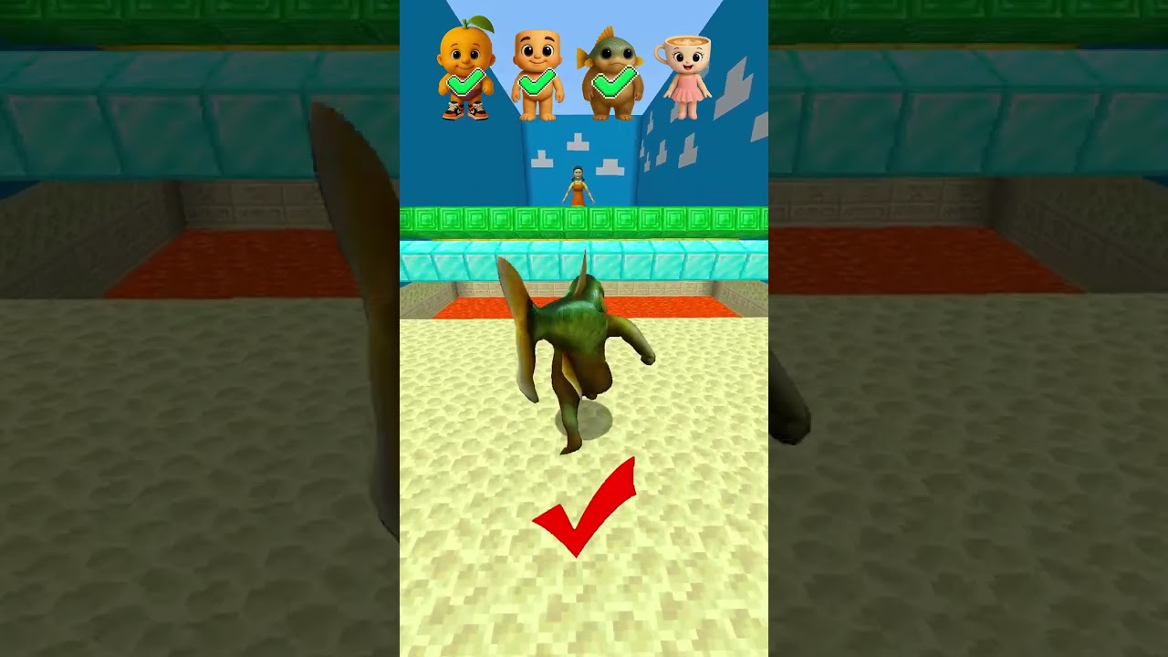 Italian Brainrot vs Squid Game Song challenge