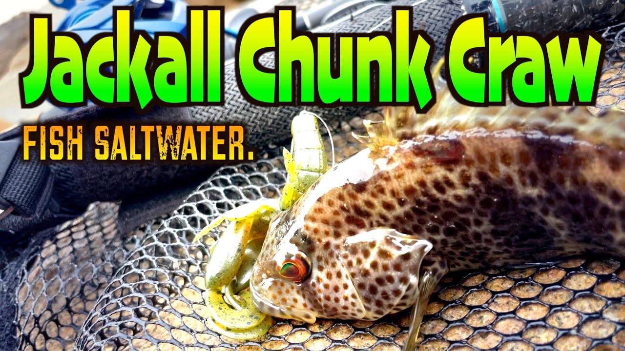 Leurre Jackall Illex Chunk Craw 3.5 sur