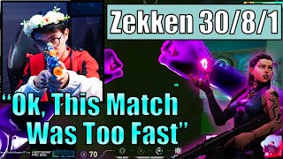 Sen Zekken Show Us How To Play Reyna For Fast Win + Crosshair | In Lotus | VALORANT