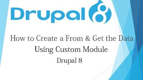 Drupal 8 Tutorial for Beginner Lesson-54:Handle the From Data Using Custom Module in Drupal 8 -Hindi