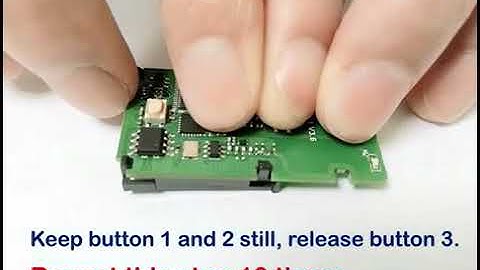 How to Unlock FT Toyota/Lexus Smart Key