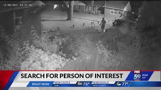 Surveillance video shows person of interest in Indy death investigation