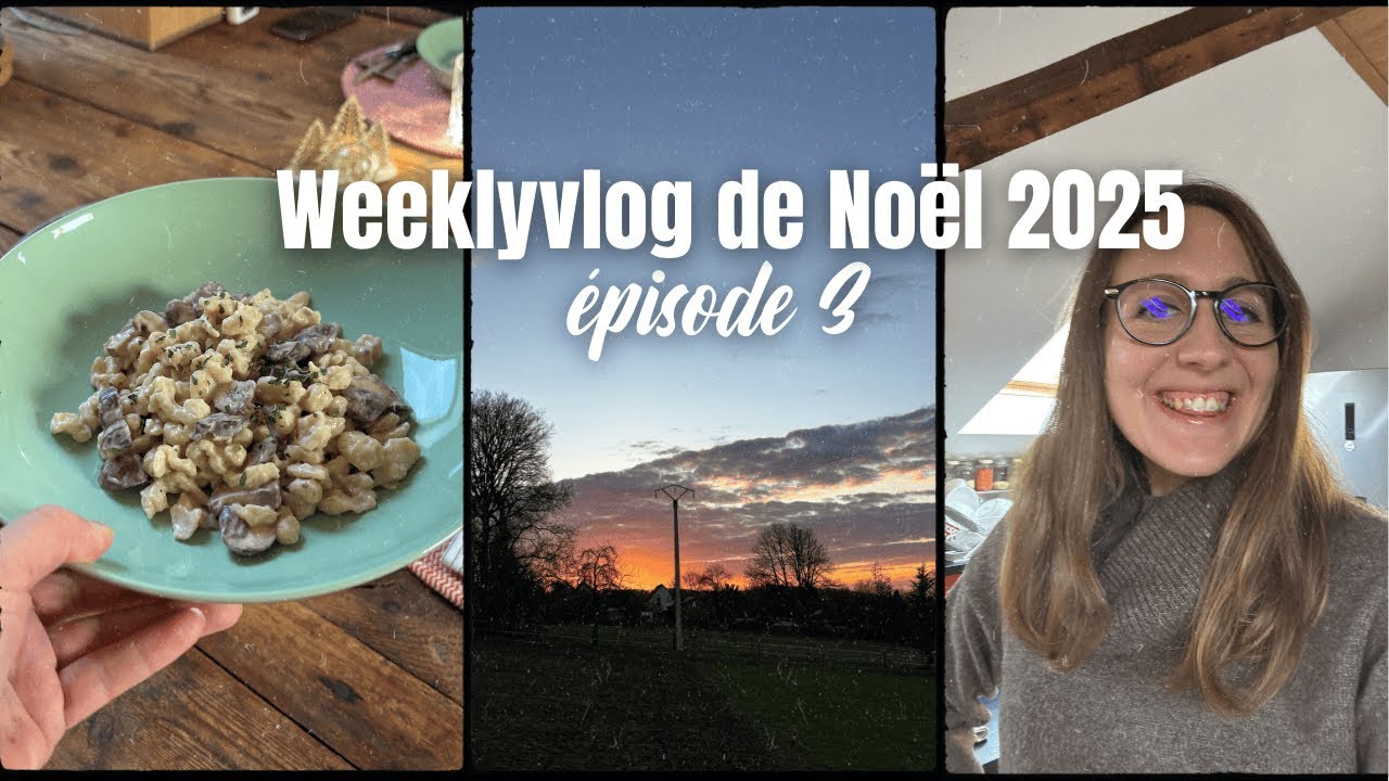 Repas de Noël d'entreprise en freelance ❄️ VLOGMAS ép.3