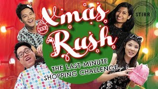 Christmas Rush: The Last-Minute Shopping Challenge
$50. One hour. We duke it out in this Christmas shopping challenge. See which team leaves with the wackiest, most interesting gifts for the other team...
Subscribe to Stirr on YouTube ► http://str.sg/StirrYouTube
Follow Stirr on:
Facebook ► http://facebook.com/stirrsg/
Instagram ► http://instagram.com/instirrgram
YouTube ► http://str.sg/StirrYouTube
Website ► http://stirr.sg Christmas Rush: The Last-Minute Shopping Challenge