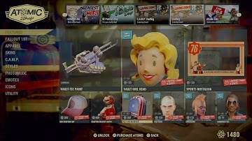 Fallout 76 Atom Shop Update March 24 2020