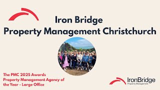 Iron Bridge Property Management Christchurch - Large Office of the Year Award, The PMC Awards 2025