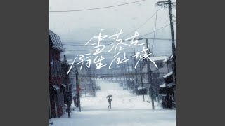 雪落在陌生的城