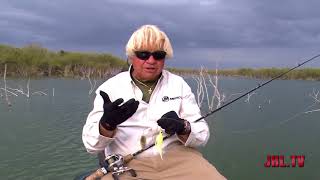 Jimmy Houston's weekly fishing tips - How to fish a spinnerbait at all  depths 
