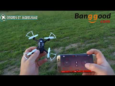 SYMA X22W ,TEST FLIGHT ,BANGGOOD