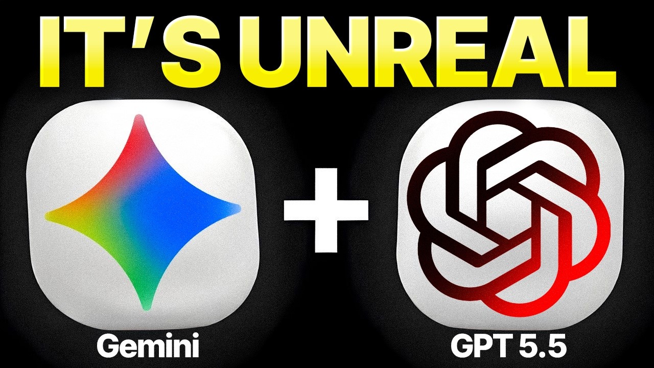 Google Gemini + ChatGPT 5.5 is INSANE! 🤯