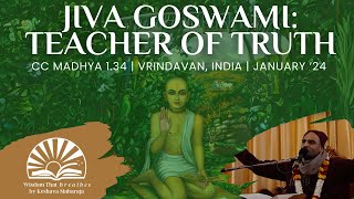 Jiva Goswami Teacher Of Truth  Cc M134  Vrindavan India  Svayam Bhagavan Keshava Maharaja