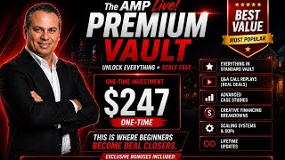 AMP Live! American Mentee Program (Creative Real Estate Accelerator)
