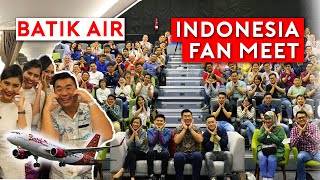 Batik Air Business Class to Indonesia + Jakarta Fan Meeting Batik Air Business Class to Indonesia + Jakarta Fan Meeting