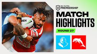 NRL 2026 | Titans v Dolphins | Match Highlights | Round 27