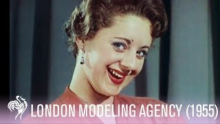 A Look Inside London Modeling Agency (1955) | Vintage Fashions